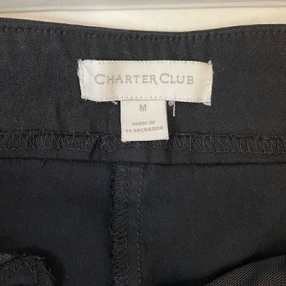 Charter Club| Black| Shorts| Casual | Stretch| Medium - Picture 6 of 9